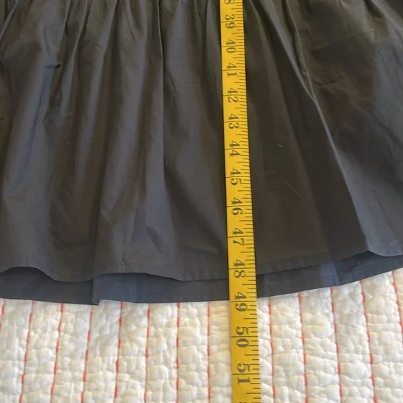 NWT J.Crew Side-Cutout Cotton Poplin Dress black sz 8 - Picture 12 of 15